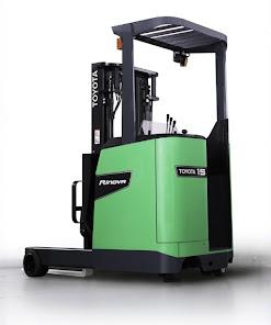 Xe nâng điện đứng lái Nhật bản