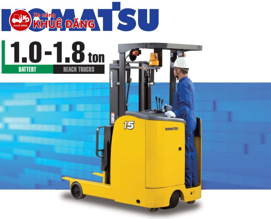 Xe nâng điện đứng lái Komatsu Dòng AR50