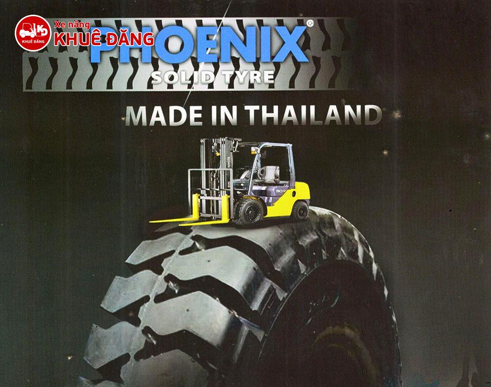 Lốp xe nâng phoenix Thái Lan Lốp xe nâng phoenix Thái Lan