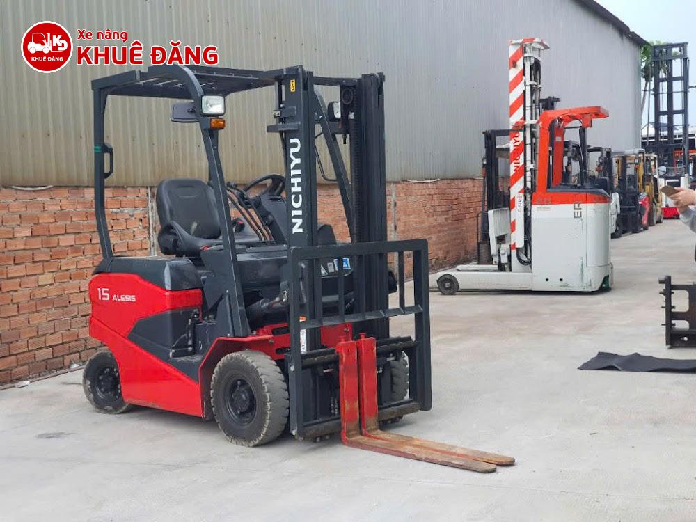 Xe nâng điện ngồi lái 1.5 tấn Nichiyu FB15PN-80, 2020
