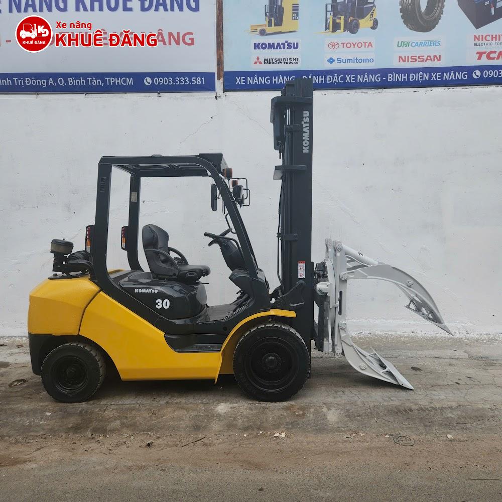 Dịch vụ cho thuê xe nâng kẹp giấy tại TPHCM của Khuê Đăng