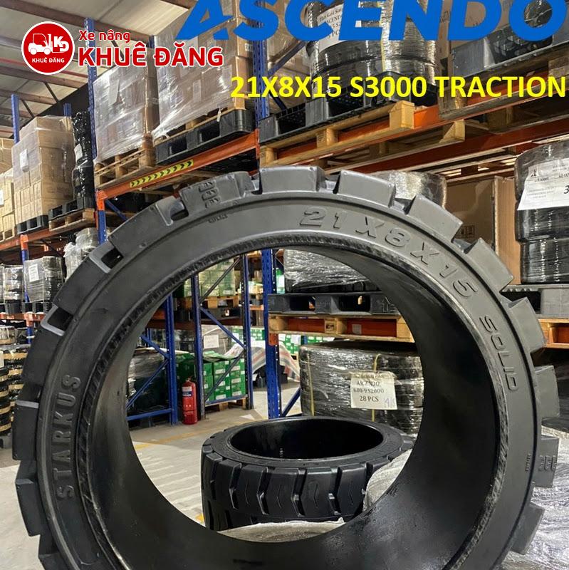 Bánh đặc 21x8x15 Ascendo TR-200