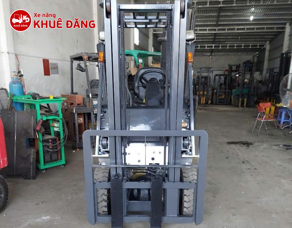 Xe nâng điện ngồi lái 1 tấn NISSAN K1B1L10, 3m