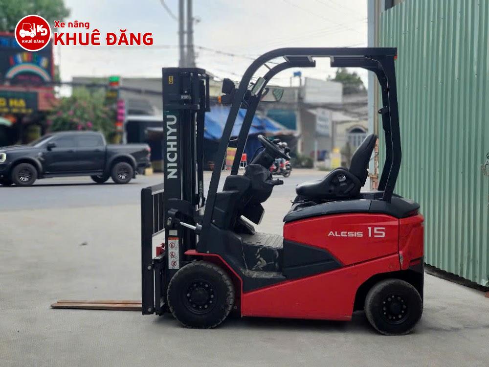 Xe nâng điện ngồi lái 1.5 tấn Nichiyu FB15PN-80, 2020