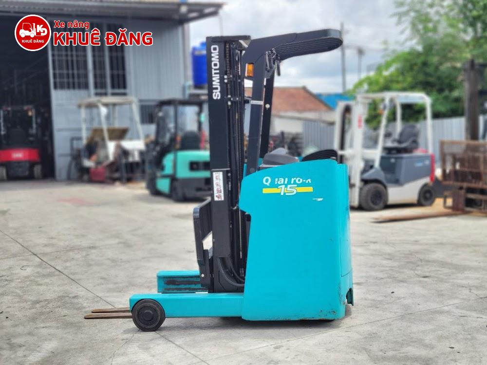 Xe nâng điện đứng lái 1.5 tấn Sumitomo 61FBR15SXII