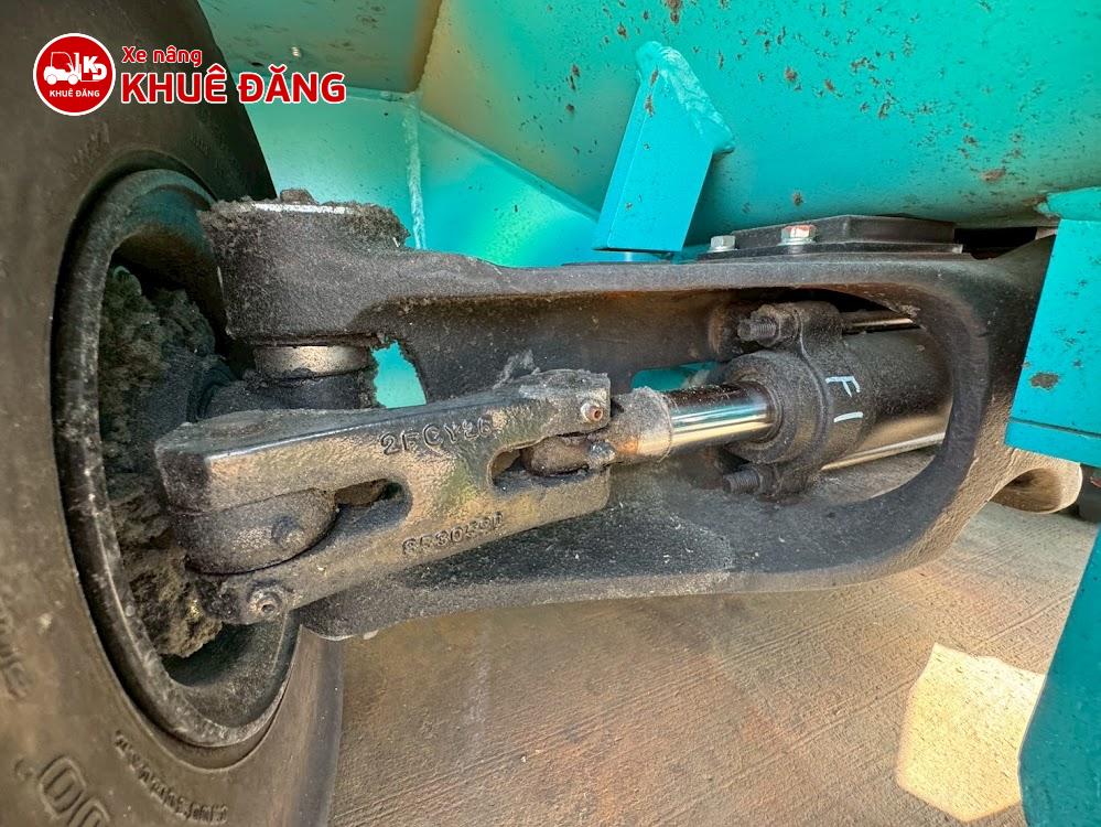 Xe nâng điện ngồi lái 1 tấn Sumitomo 41FB10PXIII, 4.3m SX 2019