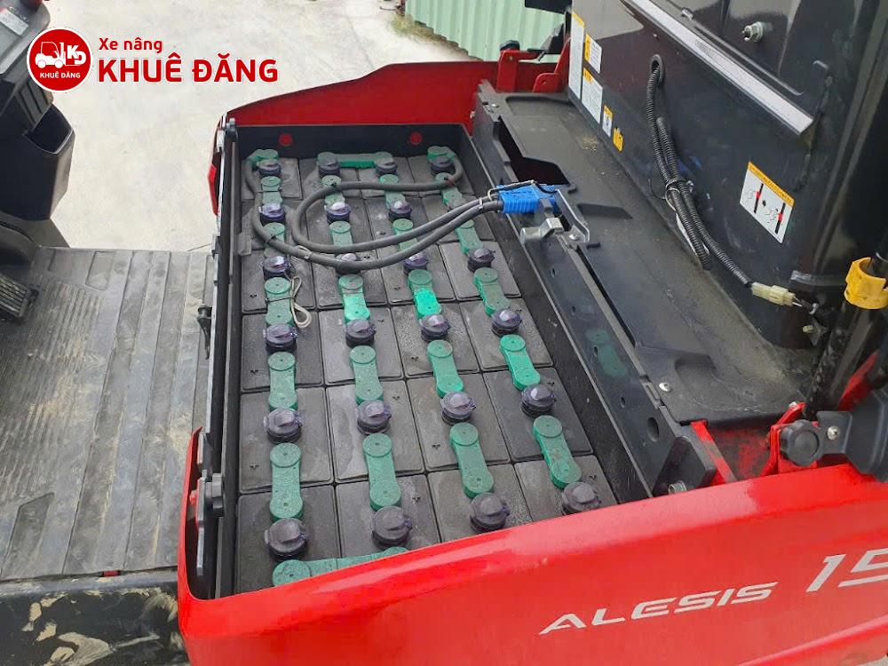 Xe nâng điện ngồi lái 1.5 tấn Nichiyu FB15PN-80, 2020