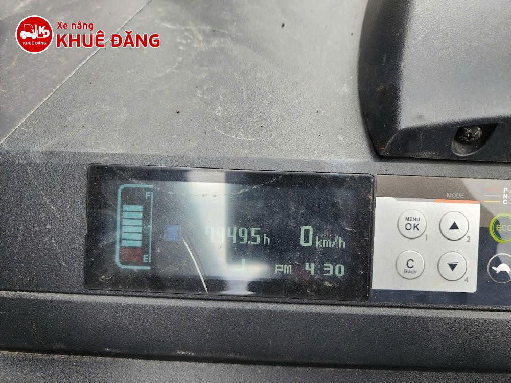 Xe nâng điện đứng lái 2 tấn Nichiyu FBR20-80B-450