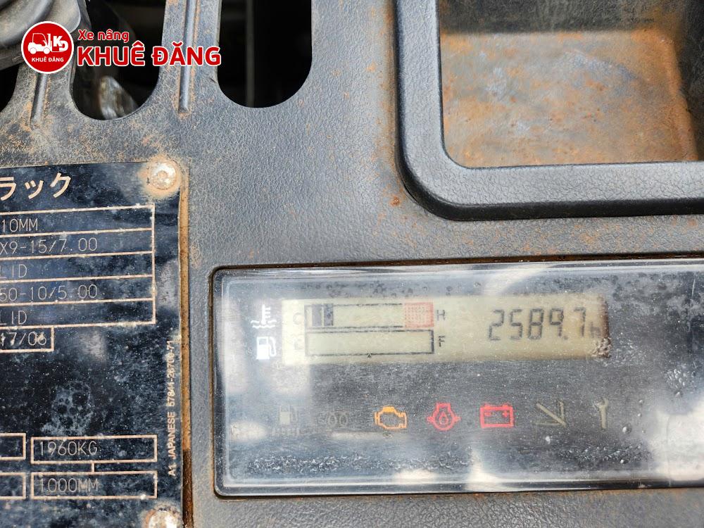 Xe nâng dầu 3 tấn Toyota 02-8FD30 khung nâng 4m