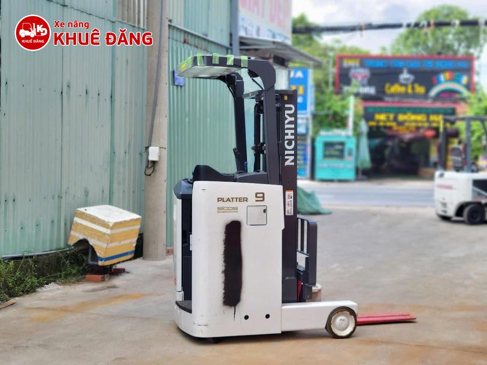Xe nâng điện đứng lái 900kg Nichiyu FBR9-80B, 2019