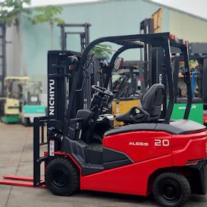 Xe nâng điện ngồi lái 2 tấn Nichiyu FB20PN-80B-300
