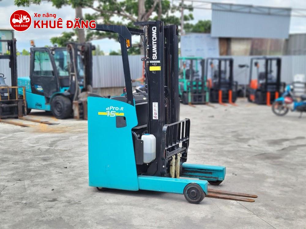 Xe nâng điện đứng lái 1.5 tấn Sumitomo 61FBR15SXII
