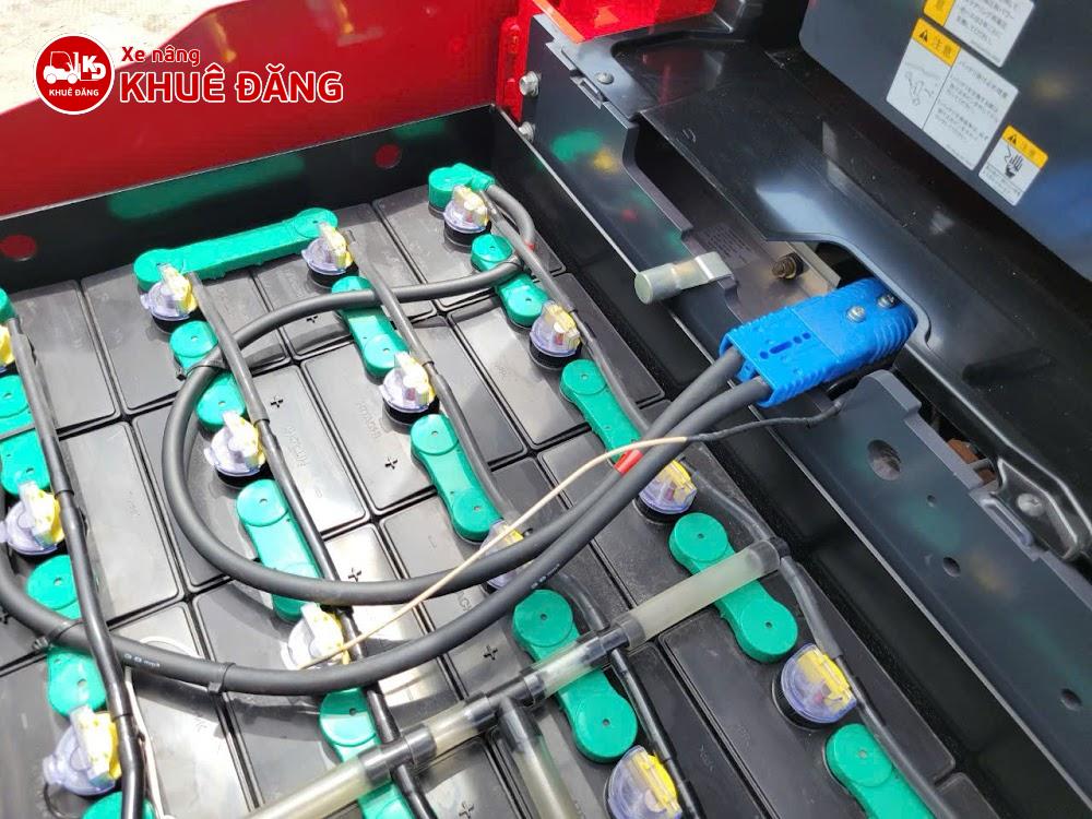 Xe nâng điện ngồi lái 2.5 tấn Nichiyu FB25PN-80, 3m, 2020