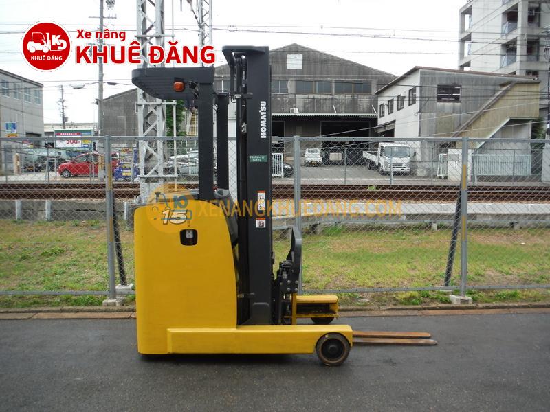 1758-Xe nâng điện đứng lái 1.5 tấn Komatsu FB15RW-15