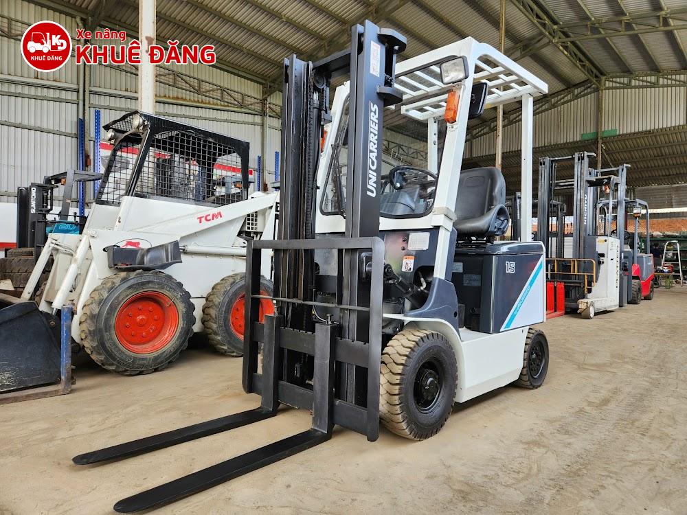 Xe nâng điện ngồi lái 1.5 tấn Unicarriers FB15-8