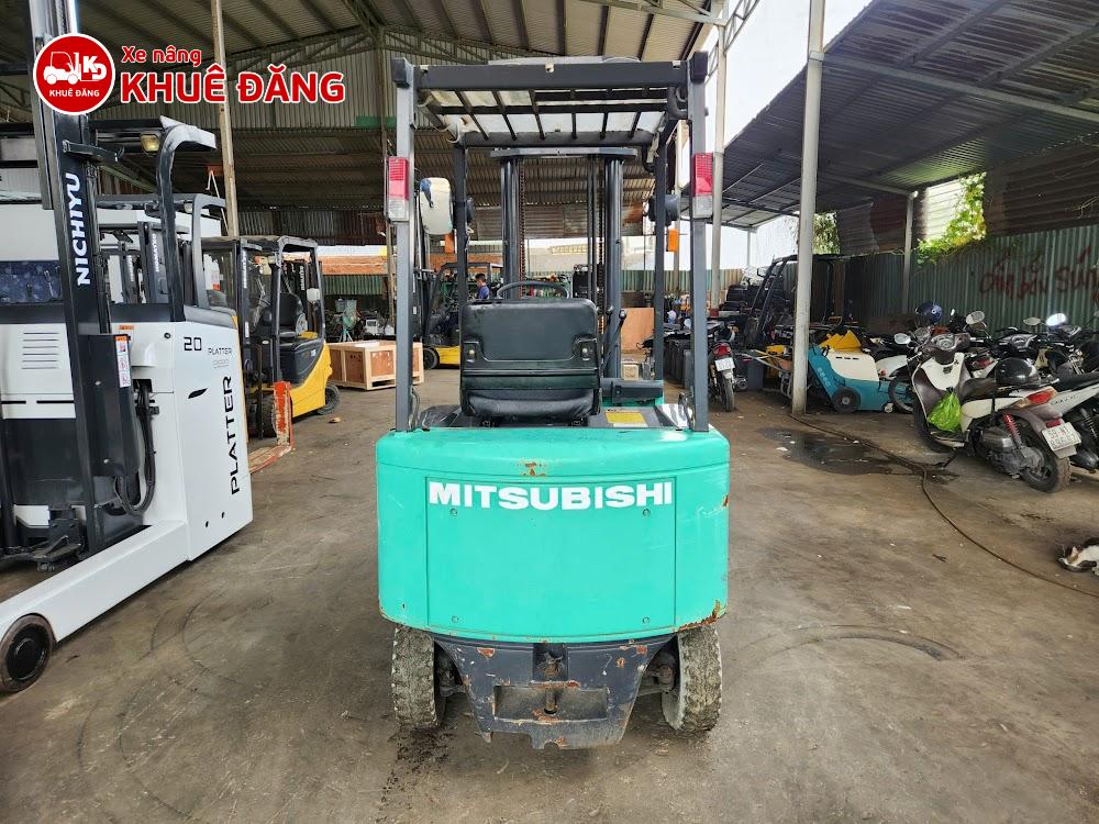 Xe nâng điện ngồi lái 1.8 tấn Mitsubishi FB18, 4m, SX 2007