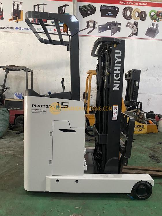 1378-Xe nâng điện đứng lái 1.5 tấn Nichiyu FBRW15