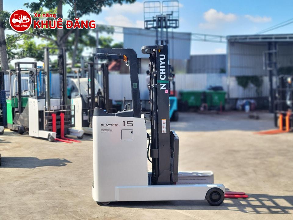 Xe nâng điện đứng lái 1.5 tấn Nichiyu FBRMAW15-80B-500M