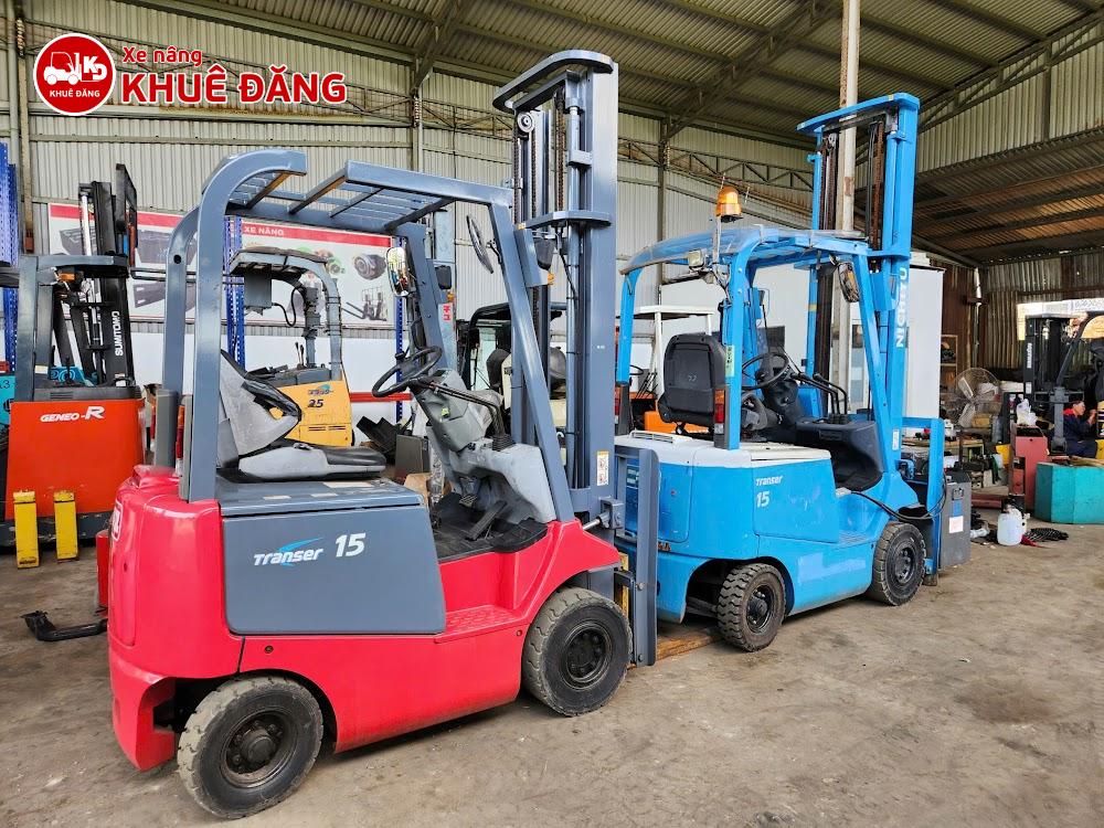 Xe nâng điện ngồi lái 1.5 tấn Nichiyu FB15PN-75-430, nâng cao 4.3m