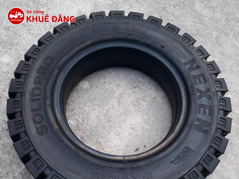 Lốp đặc 600-15 Nexen SOLIDPRO Hàn Quốc