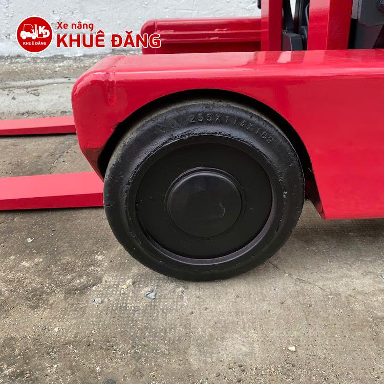 Xe nâng điện đứng lái 900kg Nichiyu FBRM9-75-330 PFL, ty giữa, nâng cao 3m3