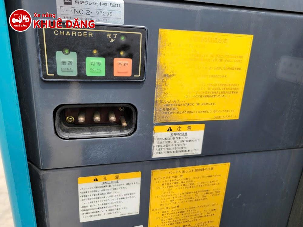 Xe nâng điện đứng lái 2 tấn Toyota 6FBRS20