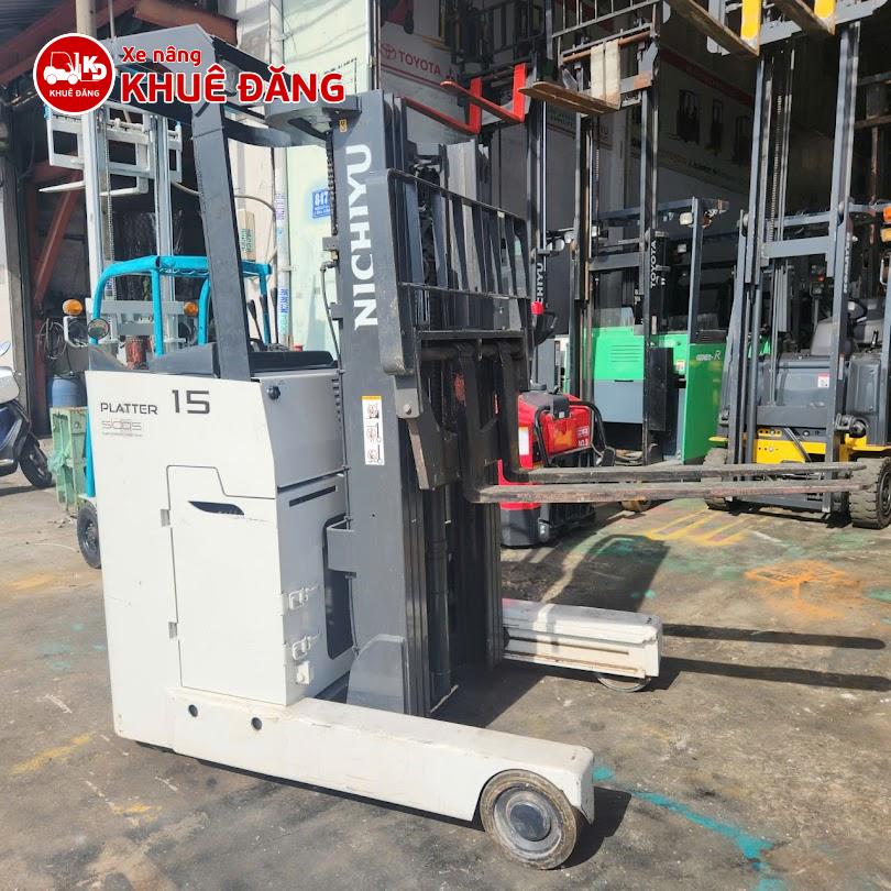 Xe nâng điện đứng lái 1.5 tấn Nichiyu FBRW15-80B-430MCS