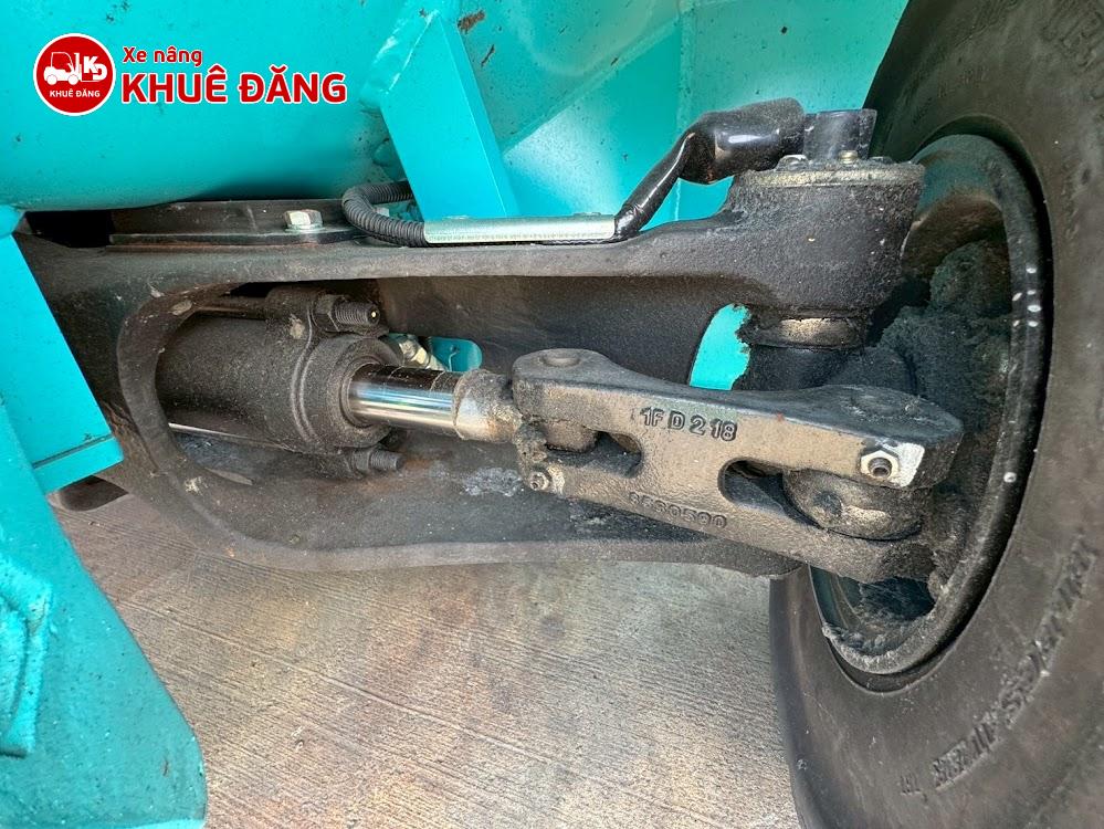 Xe nâng điện ngồi lái 1 tấn Sumitomo 41FB10PXIII, 4.3m SX 2019