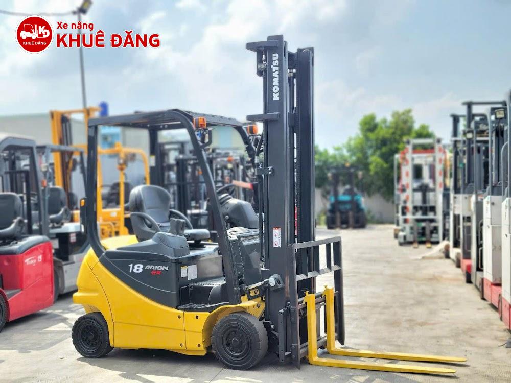 Xe nâng điện ngồi lái 1.8 tấn Komatsu FB18-12, 4m