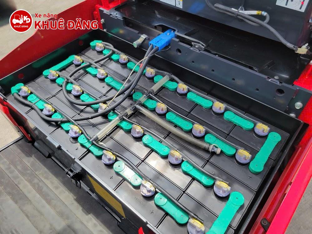 Xe nâng điện ngồi lái 2.5 tấn Nichiyu FB25PN-80, 3m, 2020