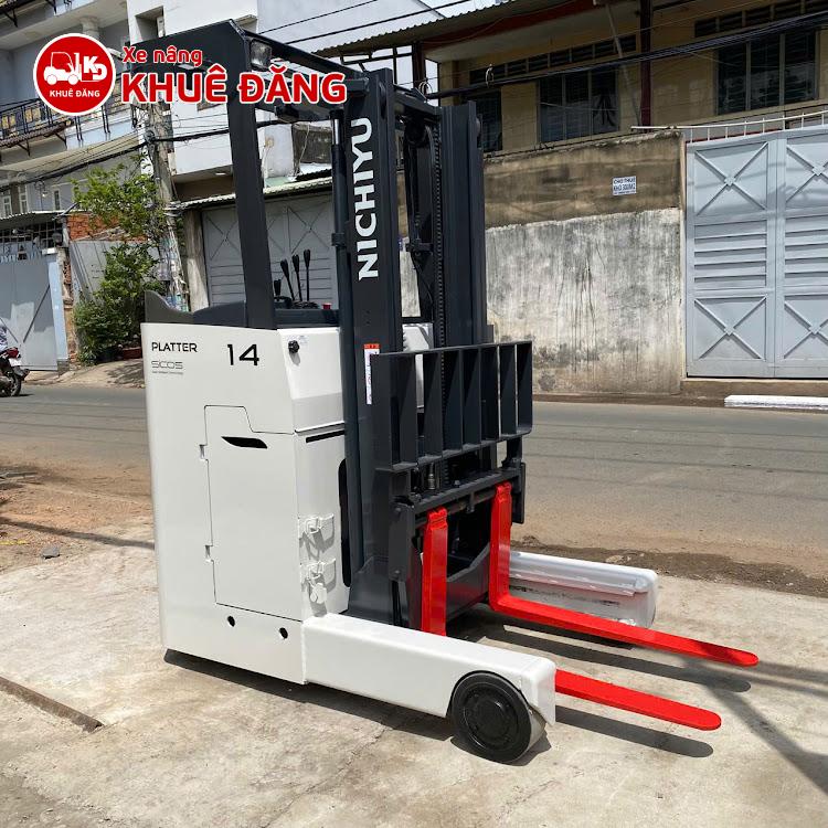 Xe nâng điện đứng lái 1.4 tấn NICHIYU FBR14-H80B-300, nang cao 3m