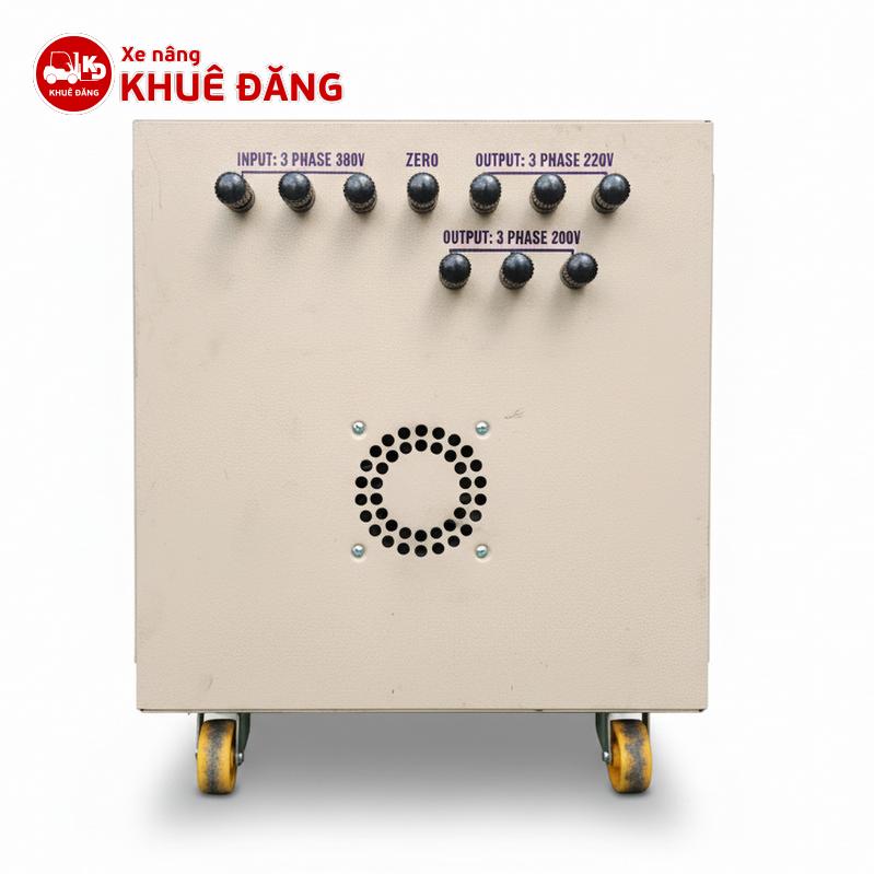Phía sau máy biến thế Kobishin