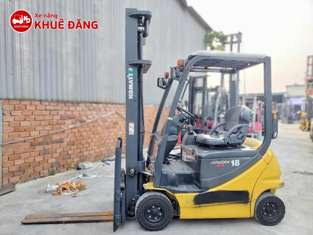 Xe nâng điện ngồi lái 1.8 tấn Komatsu FB18-12, 3.5m