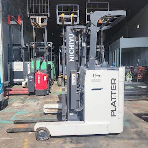 Xe nâng điện đứng lái 1.5 tấn Nichiyu FBRW15-80B-430MCS