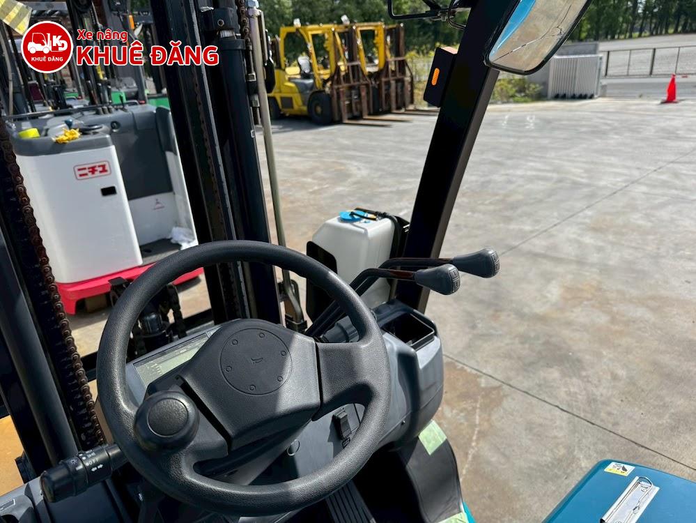 Xe nâng điện ngồi lái 1 tấn Sumitomo 41FB10PXIII, 4.3m SX 2019