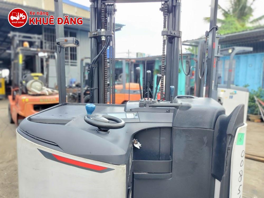 Xe nâng điện đứng lái 1 tấn Nichiyu FBR10-85B-350