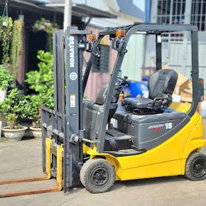 Xe nâng điện ngồi lái 1.5 tấn Komatsu FB15-12 Nhật Bản