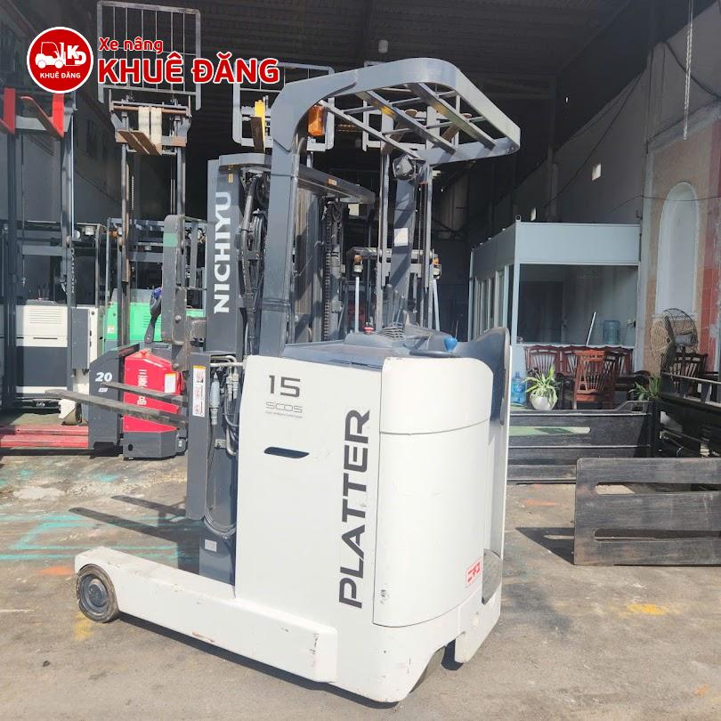 Xe nâng điện đứng lái 1.5 tấn Nichiyu FBRW15-80B-430MCS