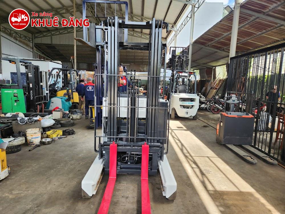 Xe nâng điện đứng lái 1.8 tấn Nichiyu FBRMAW18-80B-550MCSSF