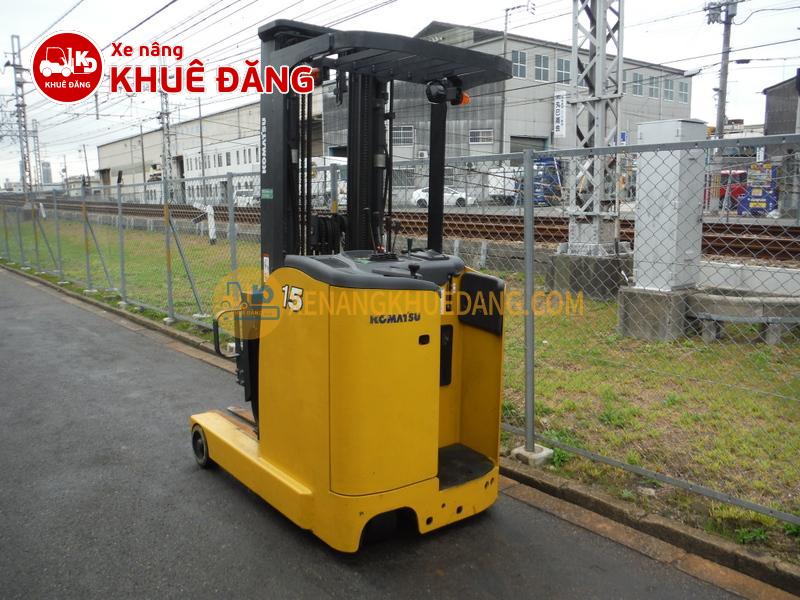 1758-Xe nâng điện đứng lái 1.5 tấn Komatsu FB15RW-15