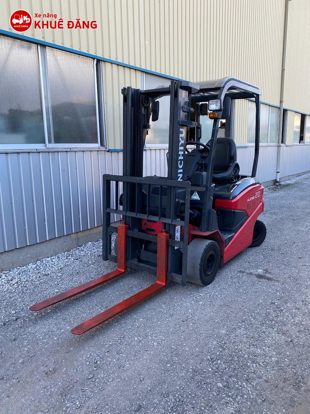 Xe nâng điện ngồi lái 2 tấn Nichiyu FB20PN-80B-300, SX 2019