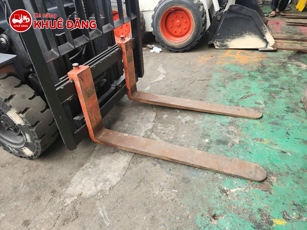 Xe nâng dầu 2 tấn Toyota 02-8FD20, 3.5m, sàng khung - Kích thước