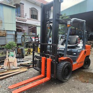 Xe nâng dầu 3 tấn Toyota 02-8FD30 khung nâng 4m