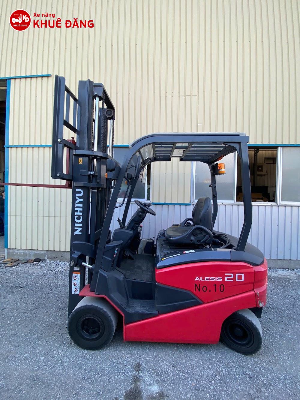 Xe nâng điện ngồi lái 2 tấn Nichiyu FB20PN-80B-300, SX 2019