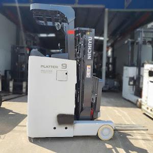 Xe nâng điện đứng lái 900kg Nichiyu FBR9-80B-300, 2018