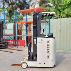 Xe nâng điện đứng lái 900kg Nichiyu FBR9-80-350