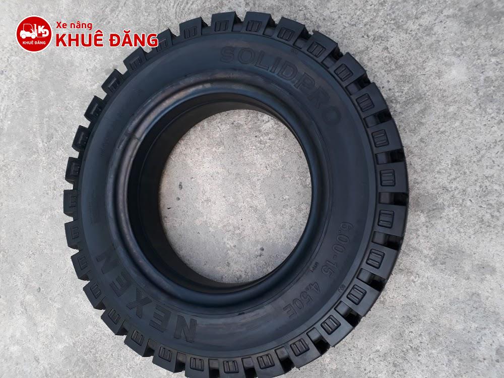 Lốp đặc 600-15 Nexen SOLIDPRO Hàn Quốc