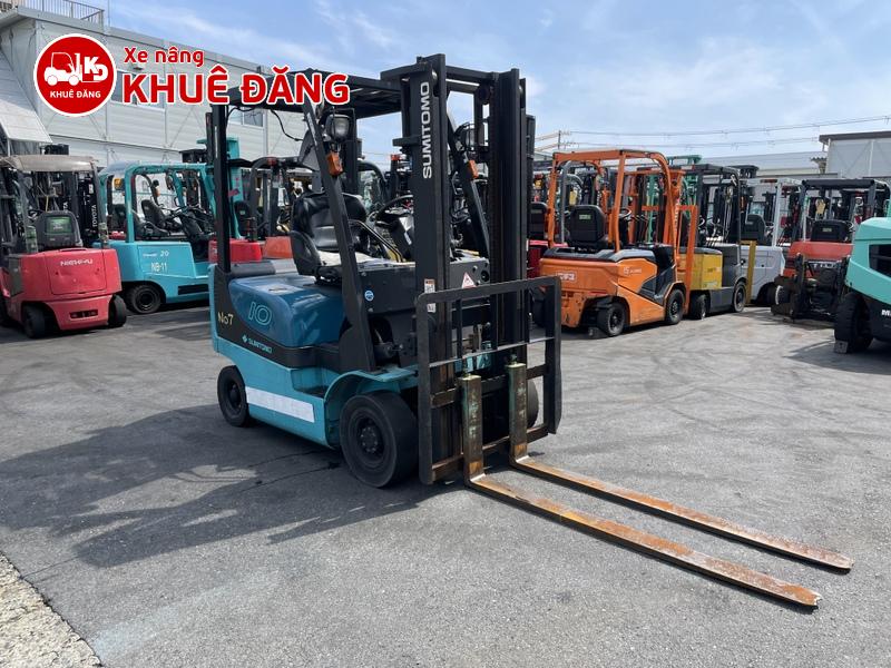 2074-Xe nâng dầu 1 tấn Sumitomo 03FD10PAXI92D