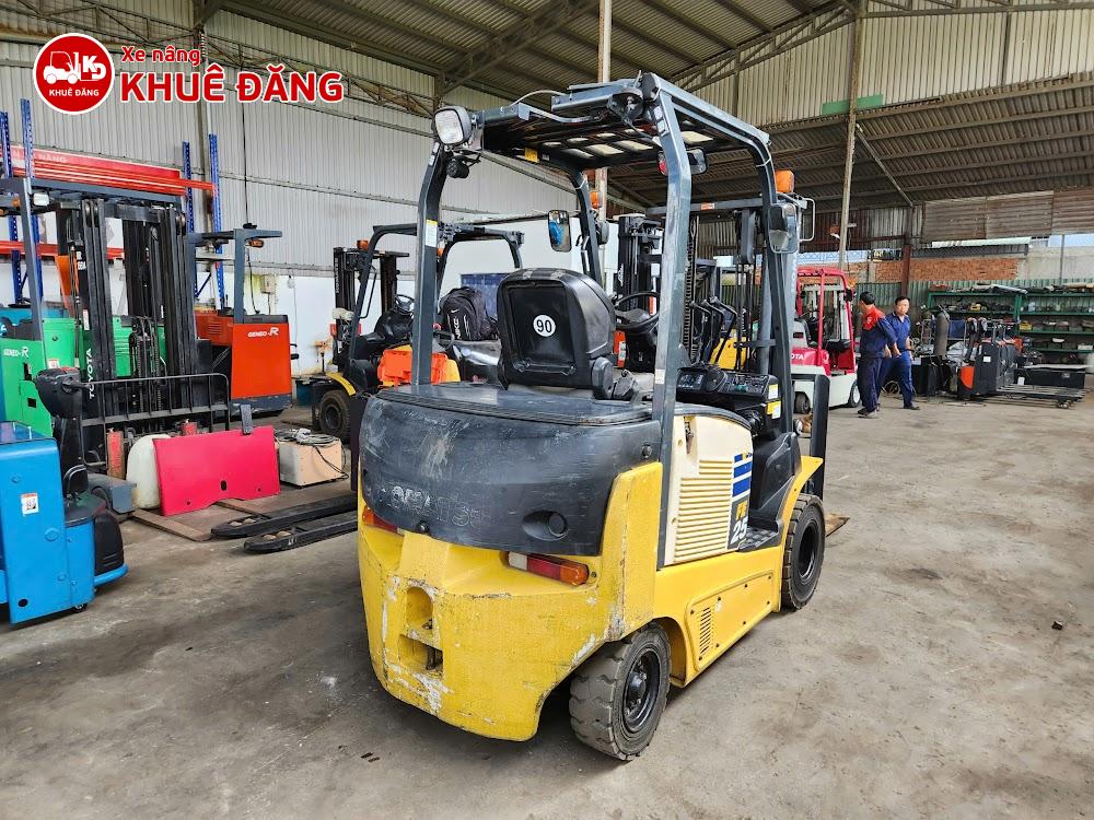 Xe nâng điện ngồi lái 2.5 tấn Komatsu FE25-1, Dịch Giá, SX 2018