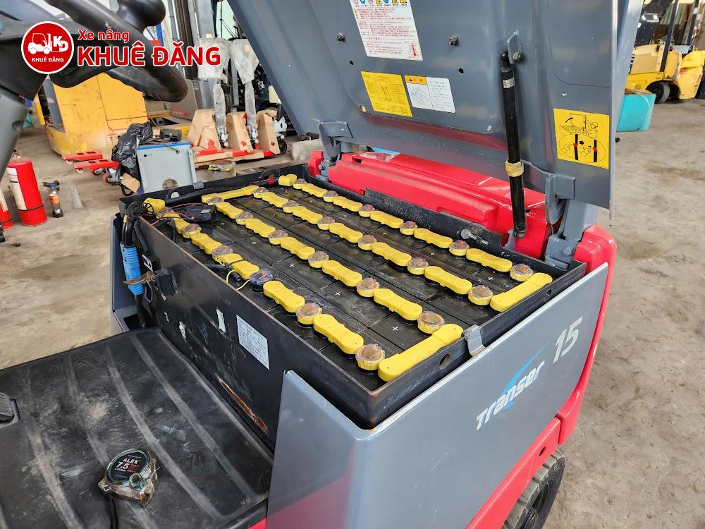 Xe nâng điện ngồi lái 1.5 tấn Nichiyu FB15PN-75-430, nâng cao 4.3m